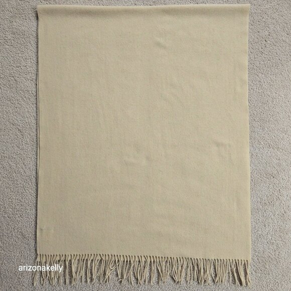 NWOT J. Crew Fringed Scarf in Speckled Wool - Picture 7 of 15